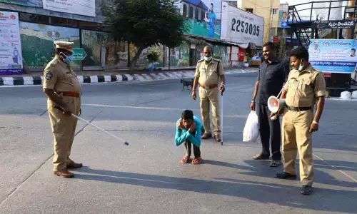 Lockdown implemented in Tirupati with difficulty