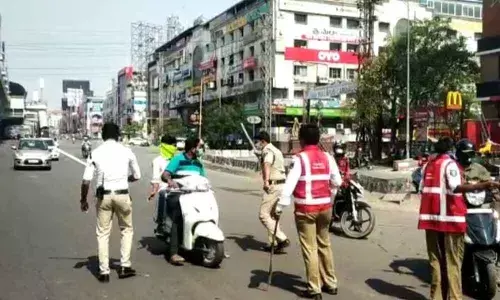 Kutakpally: Police act tough against violators