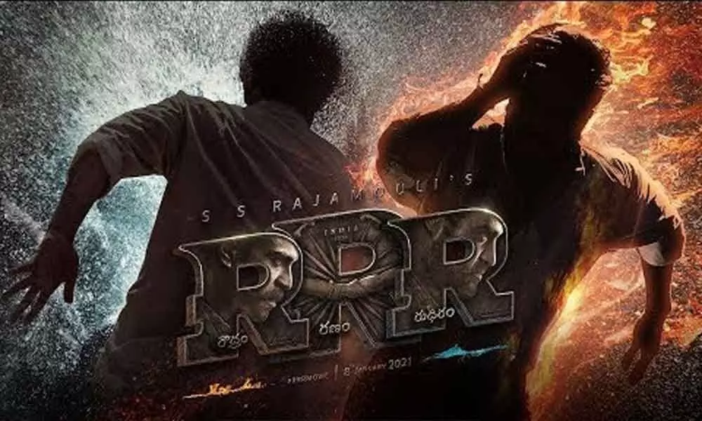 RRR Motion Poster: Roudhram Ranam Rudhiram