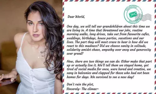 Kollywood Actress Appeals To Fans Over Coronavirus Rumours