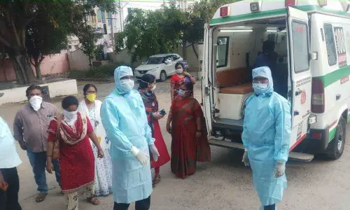 Ongole: Services of 108 staff lauded during testing times