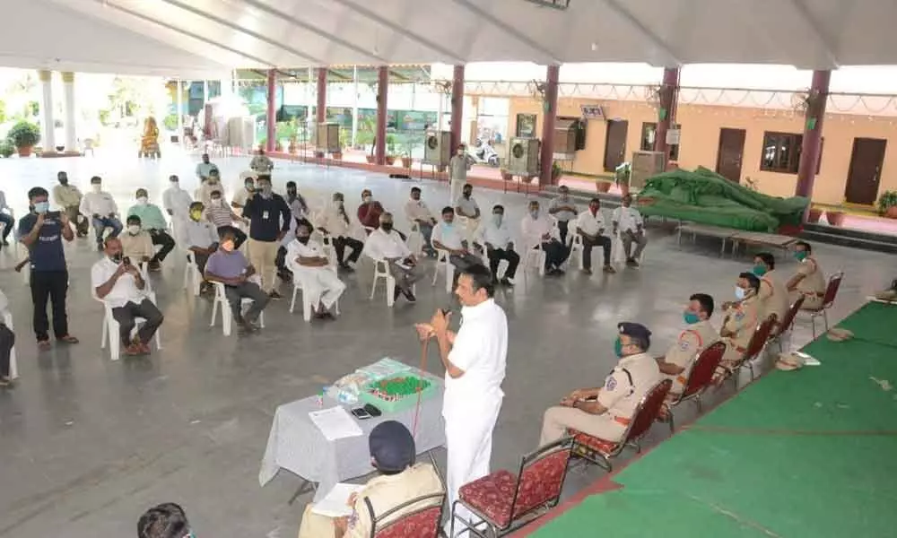 Hyderabad: Ration dealers meeting held in LB Nagar