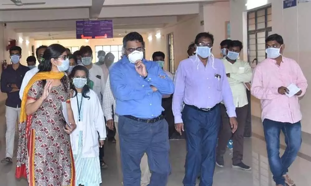 Nellore: Quarantine ward made regional center