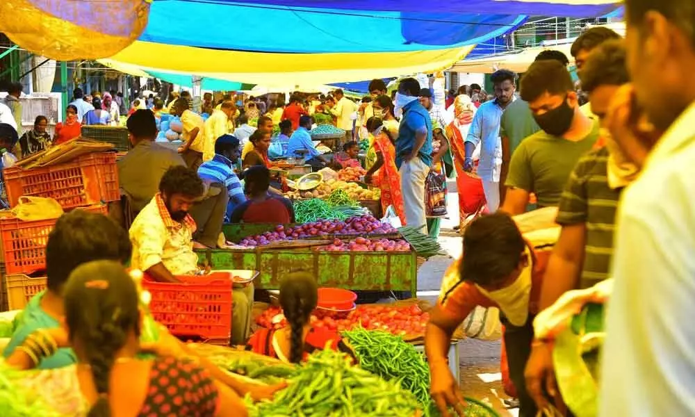 Hyderabad: Traders make hay amid corona scare