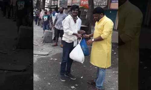 A renowned producer comes forward to help Telugu Film Workers