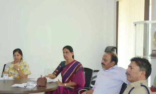 Hyderabad: ZP chief P Sunita Reddy asked people to stay at home