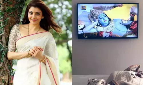 Tollywood News: Kajal Aggarwal enjoys childhood favourite Ramayan on DD National