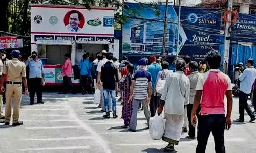 Free dinner at Annapurna centres in Hyderabad from today night