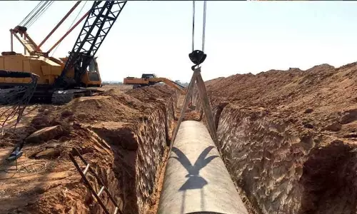 Hyderabad: Irrigation works go on as usual