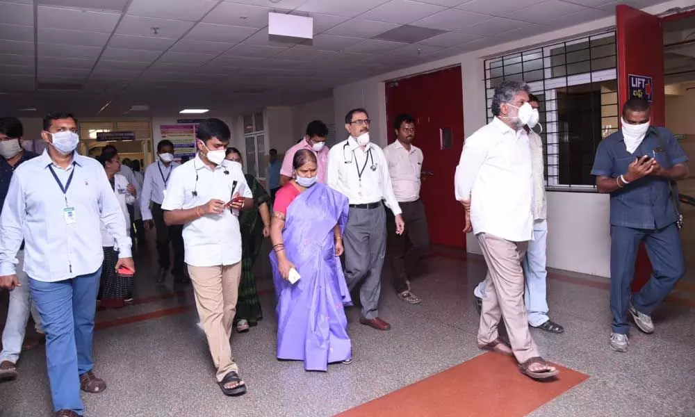 Sri Padmavati Medical college designated as Covid-19 hospital in Rayalaseema region