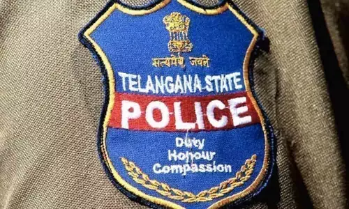 Hyderabad: Cops keep distance from families to avoid infection