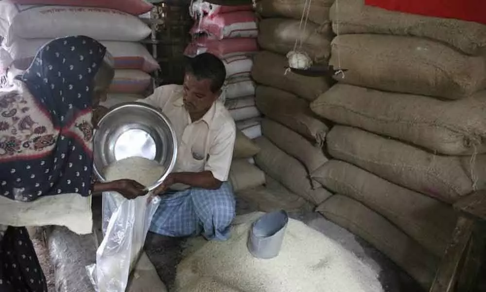 Distribution of ration begins in Andhra Pradesh