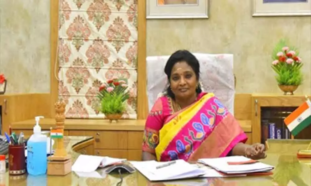 COVID-19: Telangana governor Tamilisai donates one month salary to CM relief fund