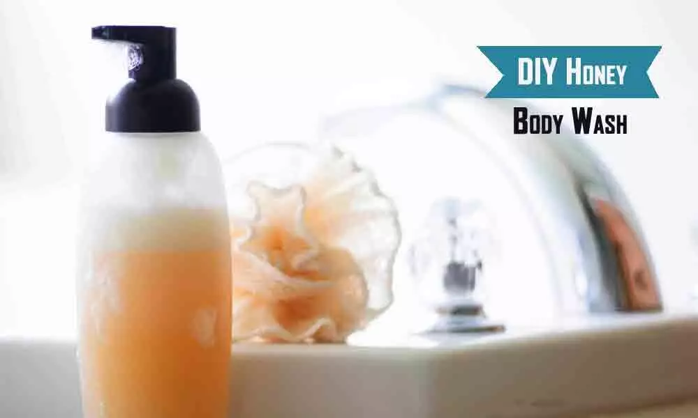 DIY Honey Body Wash To Own A Clear Skin