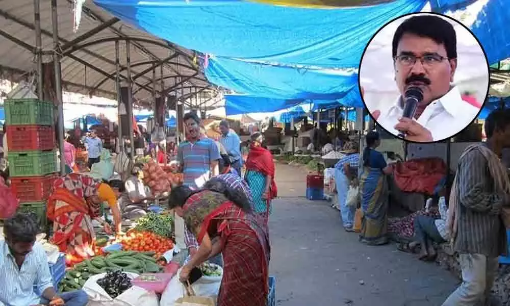 Mobile Rythu Bazars expanded to cover more areas says Minister S Niranjan Reddy