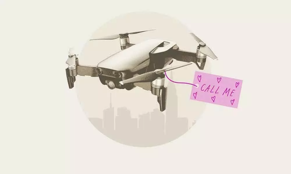 New Yorker uses drone to date his lover
