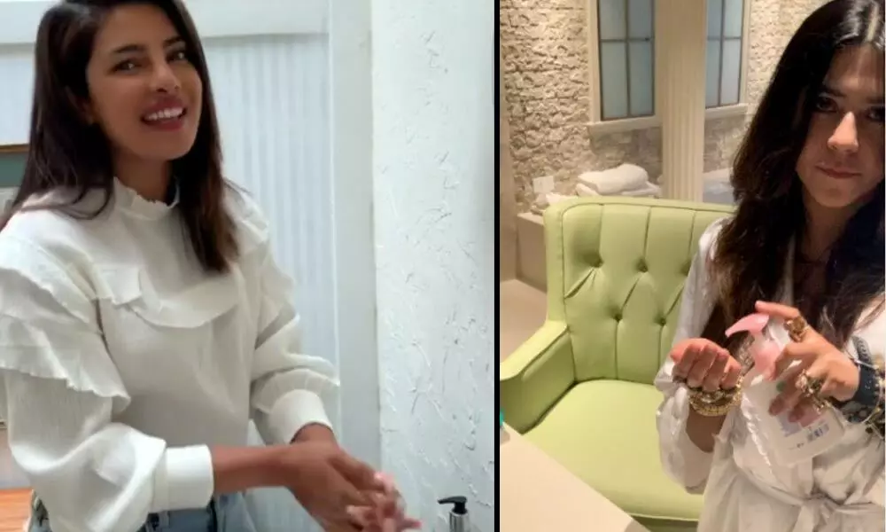 Safe Hands Challenge: Celebrities Show Off How To Wash The Hands Perfectly