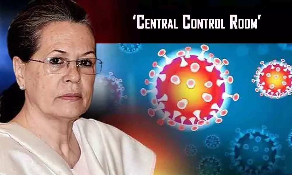 Sonia Gandhi sets up control room for COVID-19