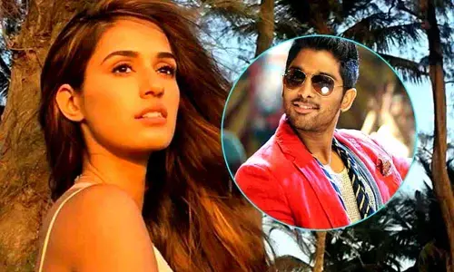 Tiger Shroffs girlfriend inspired by Allu Arjun
