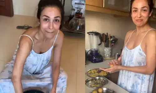 Lockdown diaries: Malaika Arora has dished out besan ladoos
