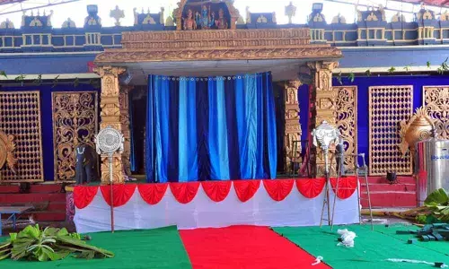 Khammam: Lord Ramas Kalyanam today sans devotees
