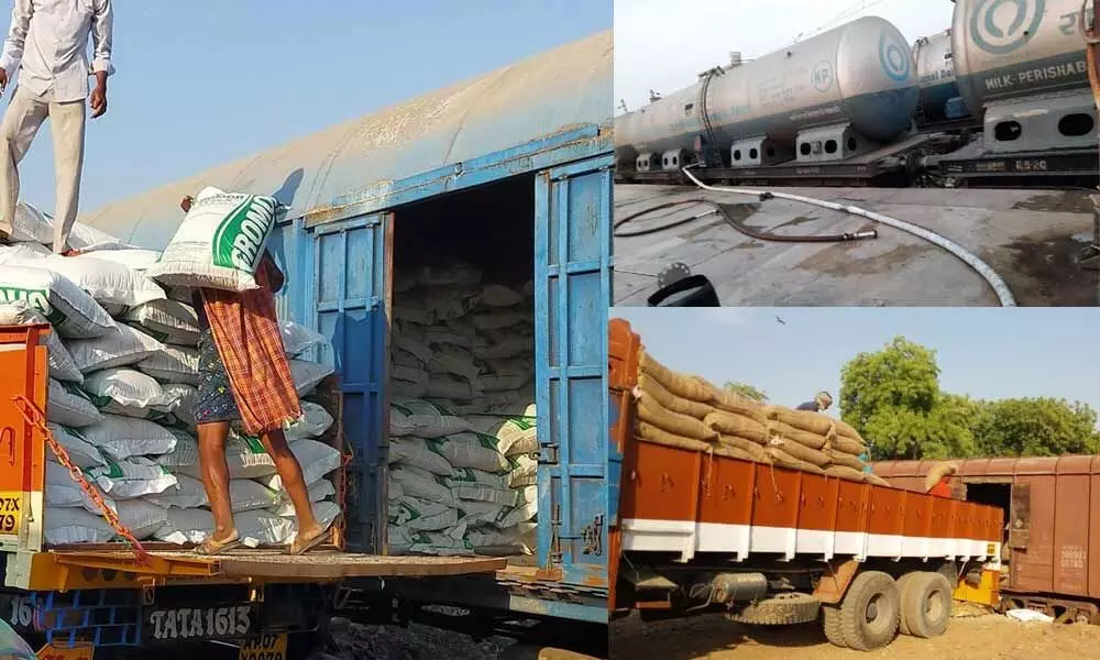 Hyderabad: Transport of essential items on track: South Central Railway