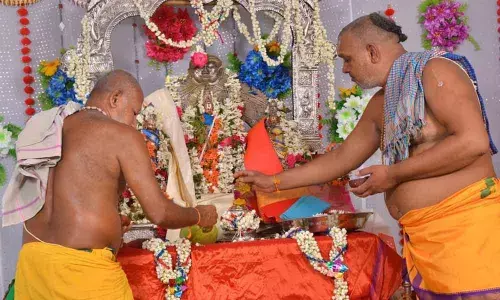 Karimnagar: Sri Rama Navami a low-key affair in Ellanthakunta