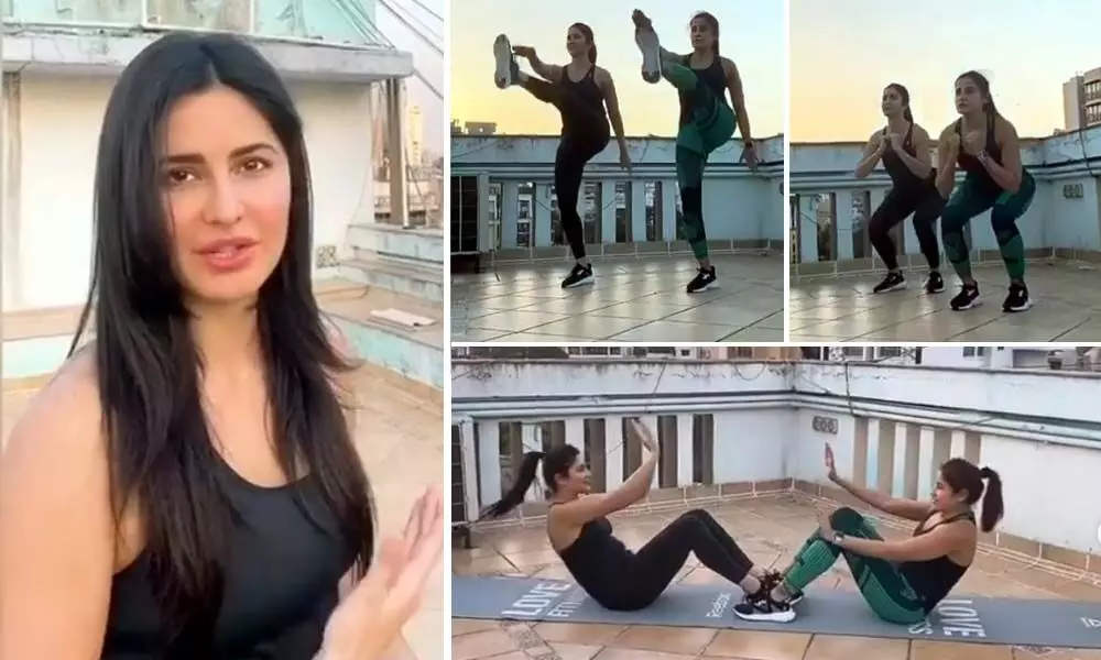 Quarantine Workouts: Katrina Kaif Shows Off How To Tone Your Body At Home