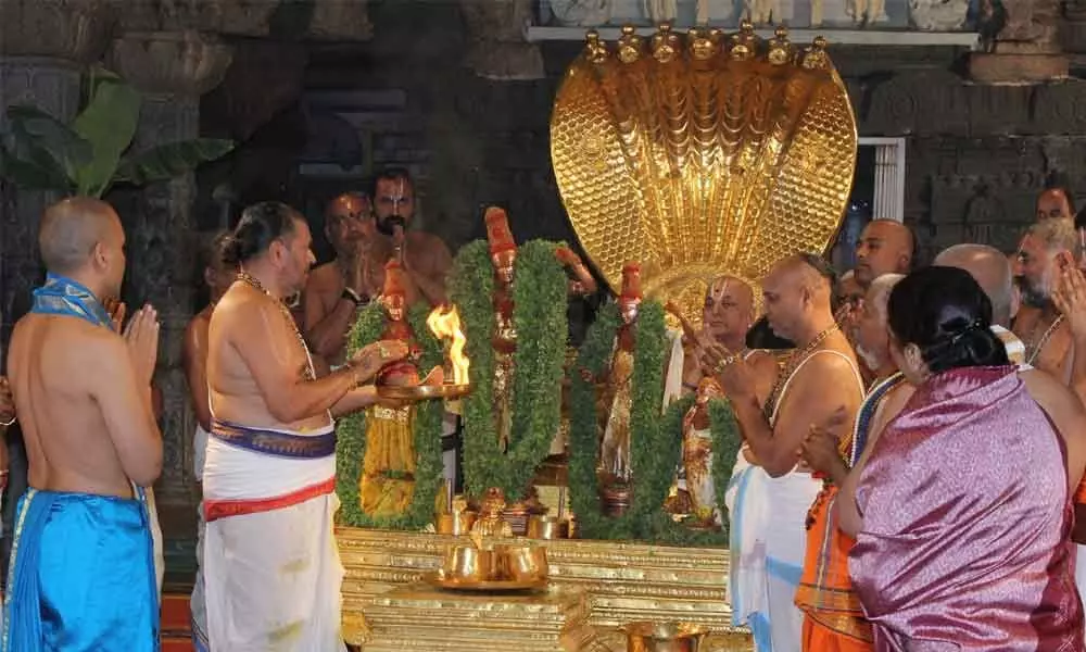 Tirumala: Sri Ramanavami Asthanam held at Srivari temple