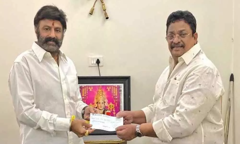 Balakrishna Donates Rs 1. 25 Crore To Fight Corona Virus