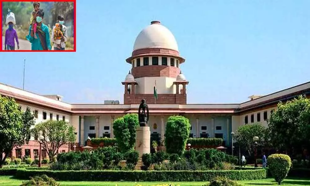 Lockdown: Supreme Court Seeks Centres Response On Minimum Wages To Migrant Workers