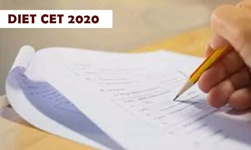 Last date for submission of application for Diet Cet 2020 extended to April 27