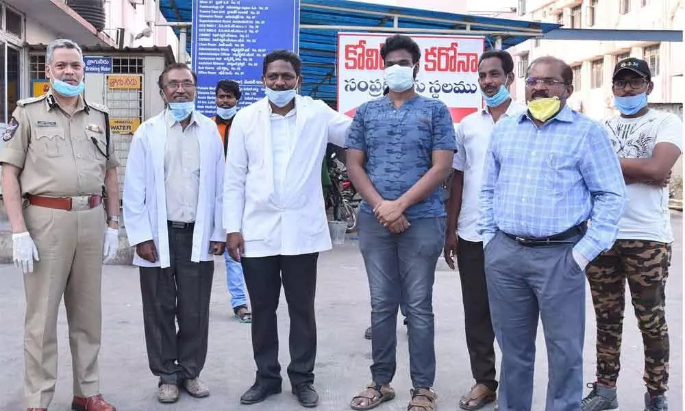 First Covid-19 patient discharged from hospital in Vijayawada