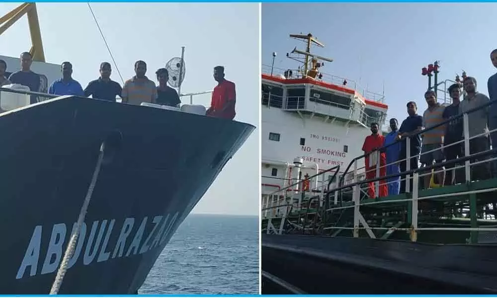 40,000 Indian sailors stranded in ships
