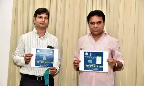 Telangana launches WhatsApp Chatbot on Covid-19