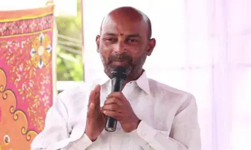 Hyderabad:  Bandi Sanjay Kumar slams government for short supply of PPEs to doctors