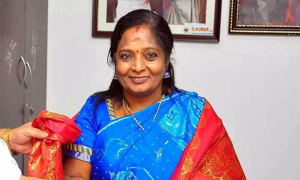 Governor Tamilisai Sounderarajan donates Rs 5 lakh to PM CARES fund