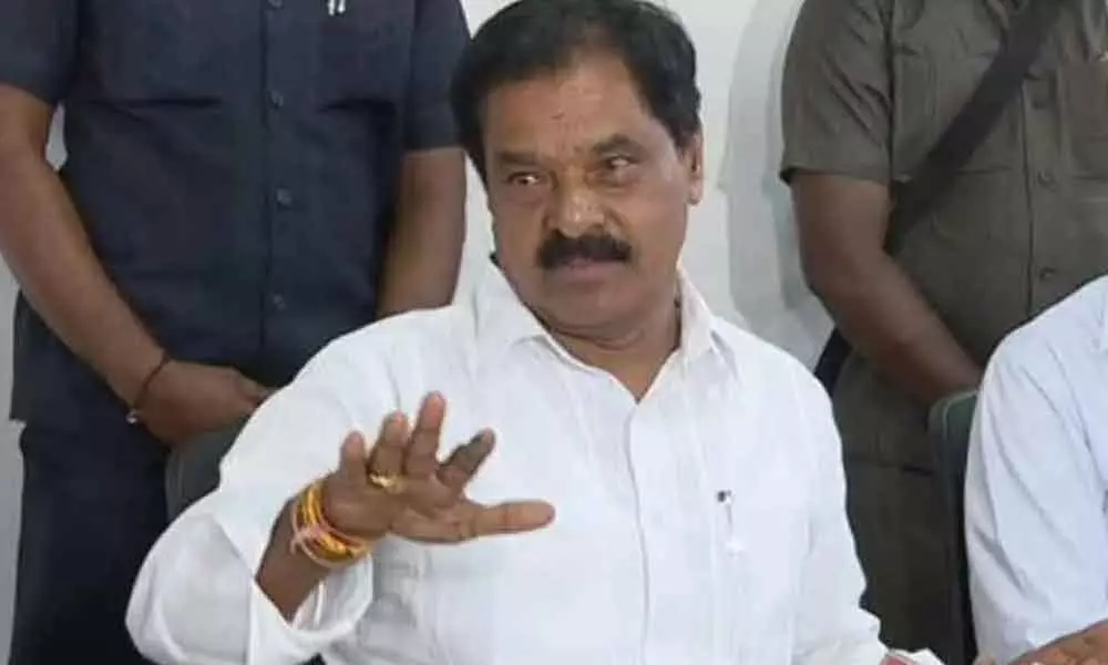 Tirupati:  Deputy CM K Narayana Swamy urged people to Pray from home