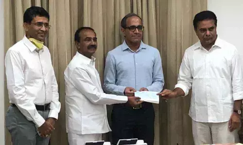 GEF India contributes to Telangana CMRF