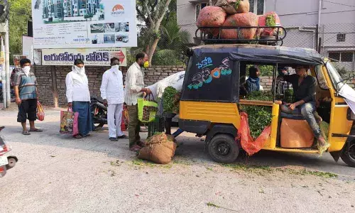 65 Mobile Rythu Bazaars launched in Kurnool