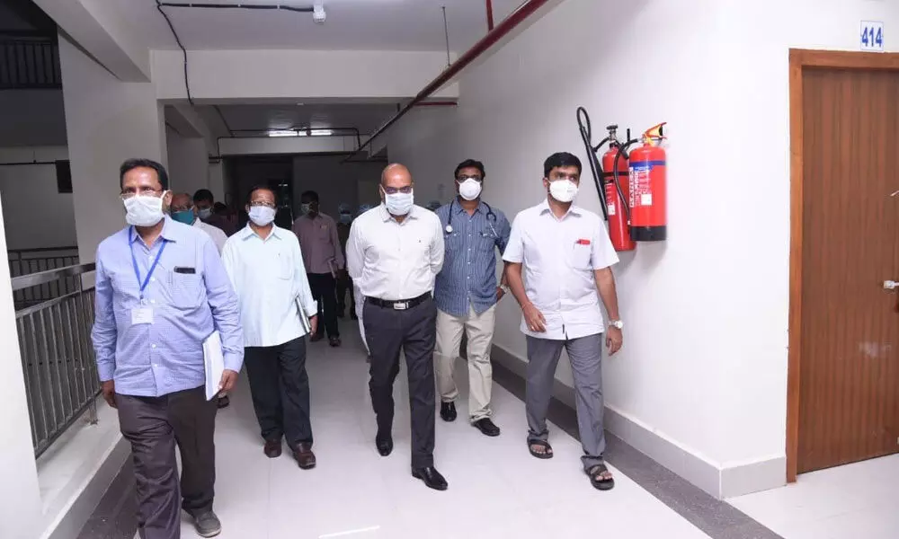 Quarantine facilities in Chittoor dist draw applause