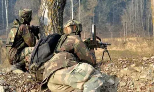 Heavy firing between security forces & militants in Sopore, J&K