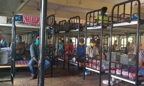 Visakhapatnam: GMC provides shelter to migrant workers