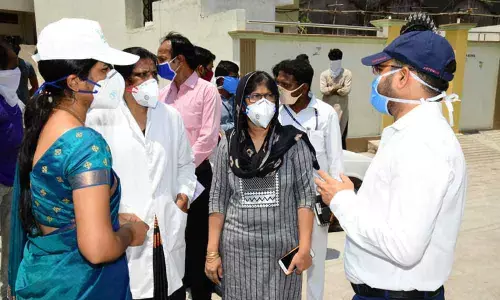 Karimnagar: Support Health staff in door-to-door survey said Collector K Shashanka