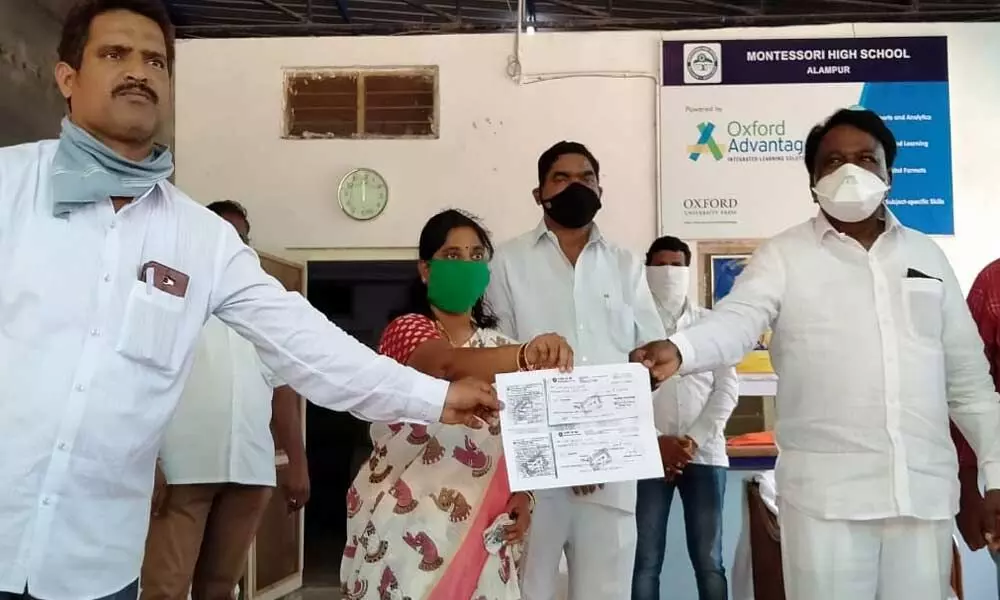 Telangana: Montessori School management donates Rs 5 L to CMRF to fight coronavirus