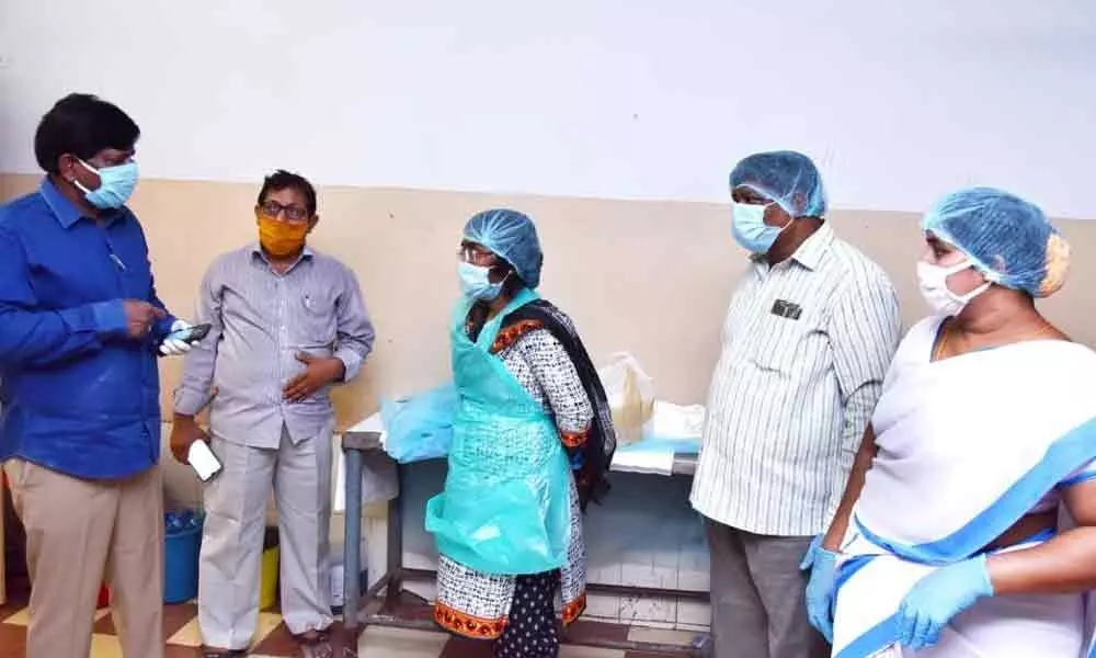 Vijayawada:  Quarantine inmates served nutritious food