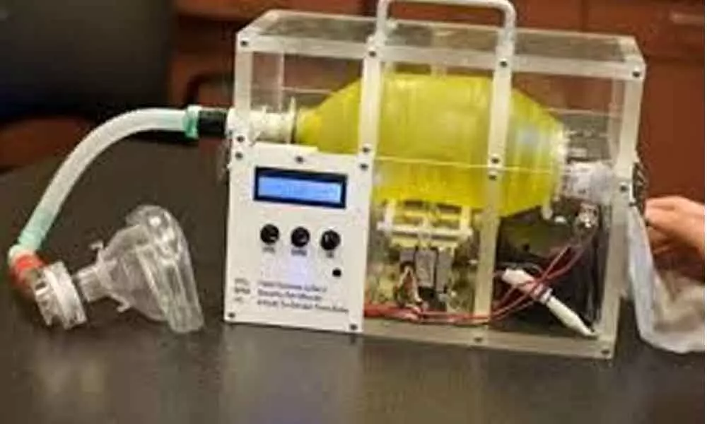 Students develop low-cost ventilator