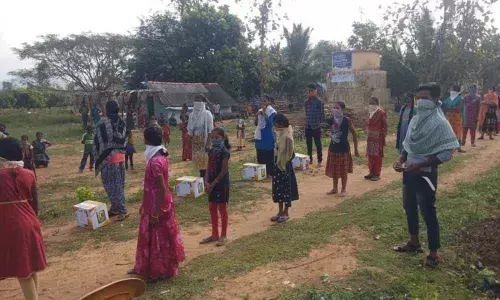 Visakhapatnam: Global AID reaches out to the non-ration cardholders