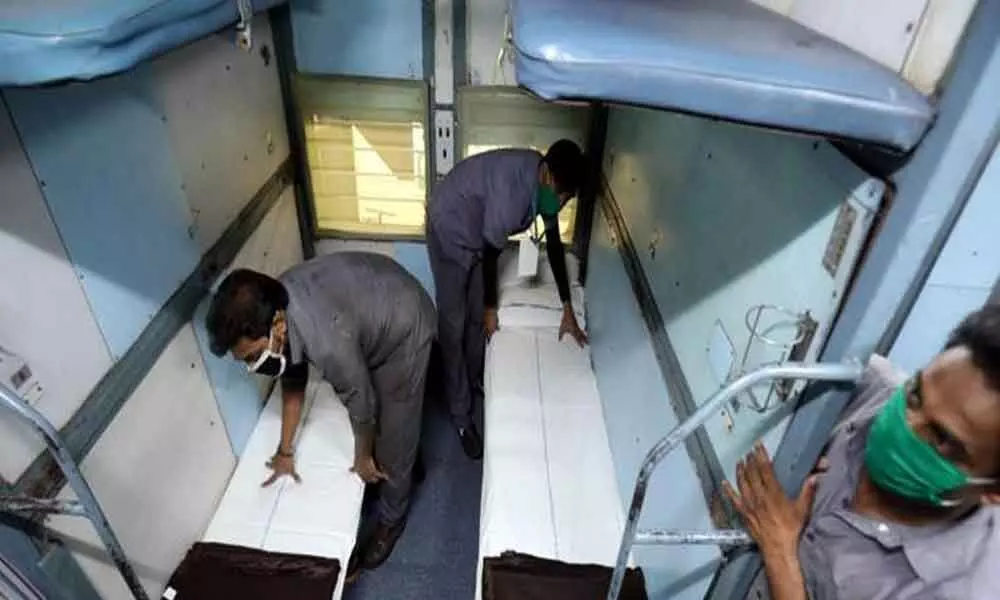 Hyderabad: 40 isolation coaches for coronavirus patients set up in Kacheguda