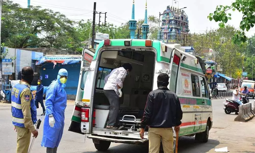 Hyderabad: 108 service throwing lifeline to Coronavirus cases